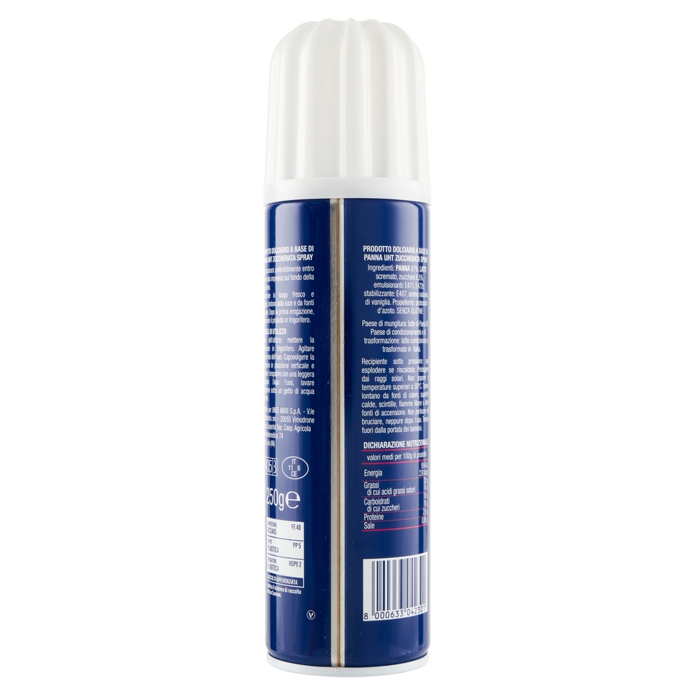 Panna Spray UHT Zuccherata U! Confronta e Risparmia